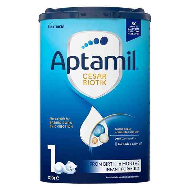Aptamil 1 CESAR BIOTIK Мляко за бебета от 0 до 6м, 800 г 