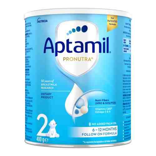 APTAMIL 2 Pronutra Преходно мляко за кърмачета от 6 до 12 м, 400 гр.