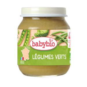 Babybio Био Зеленчуково пюре Зелени зеленчуци 1х130 гр. след 4 месец