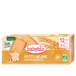 Babybio Био Маслени бисквити за малки деца от 12м,