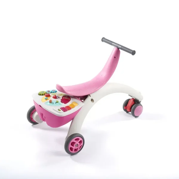 Tiny Love Walk Behind and Ride-on Триколка за бутане и яздене 5-в-1 розова