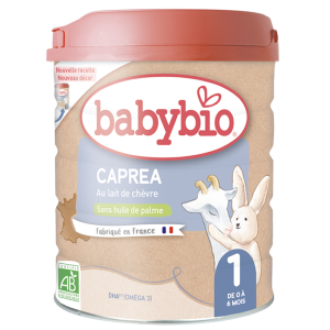 Babybio Caprea 1 биологично козе мляко за новородени и кърмачета, 800 г, бебешка формула