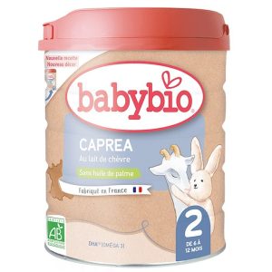 Био козе мляко за бебета над 6 месеца Babybio Caprea 2