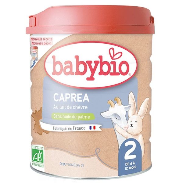 Био козе мляко за бебета над 6 месеца Babybio Caprea 2