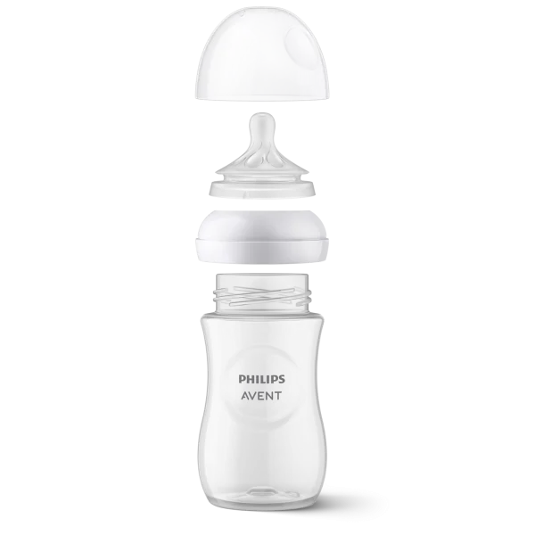 Philips AVENT Natural Response Биберони без протичане-Комплект 3 бр, Поток 3, 4, 5