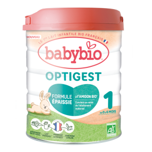 Babybio Optigest 1 – Био адаптирано мляко от раждането до 6 месеца, 800 g