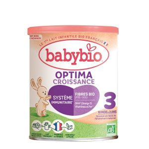 BBabybio Optima 3 Био преходно мляко 10м.–3г., 400 г – органично и здравословно за бебета