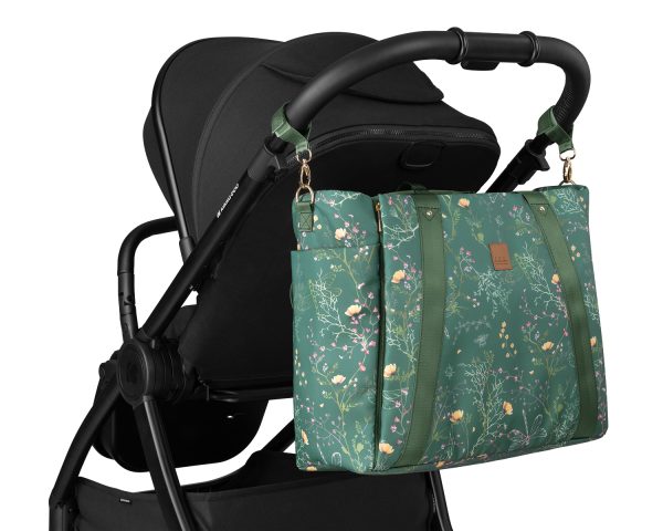 Kikkaboo Чанта Florence Secret Garden Green