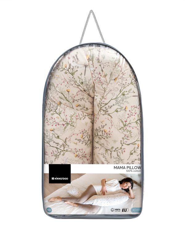 Kikkaboo Възглавница за бременни Secret Garden Beige