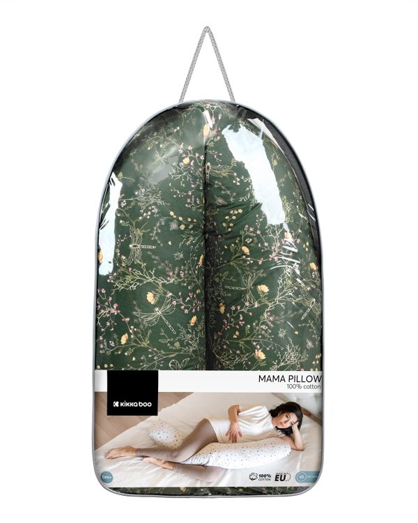 Kikkaboo Възглавница за бременни Secret Garden Green