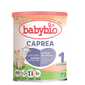 Babybio Caprea 1 биологично козе мляко за новородени и кърмачета, 400 г, бебешка формула