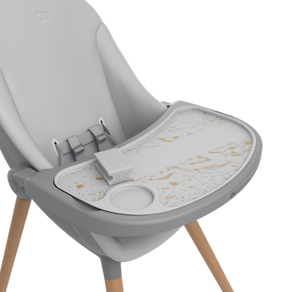 KinderKraft FINI UP столче за хранене GREY