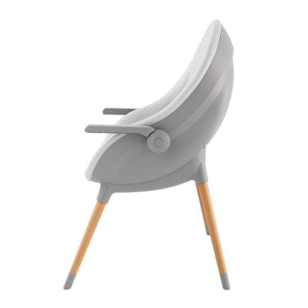 KinderKraft FINI UP столче за хранене GREY