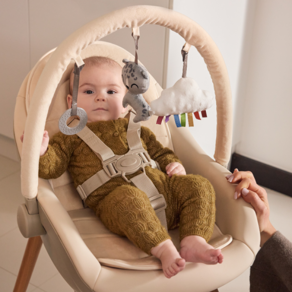 KinderKraft FINI UP столче за хранене GREY