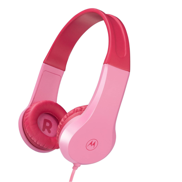 Motorola детски слушалки с кабел MOTO JR200 PINK