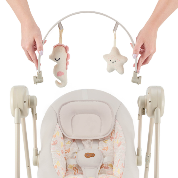Kinderkraft SWINGEE бебешка люлка бежова
