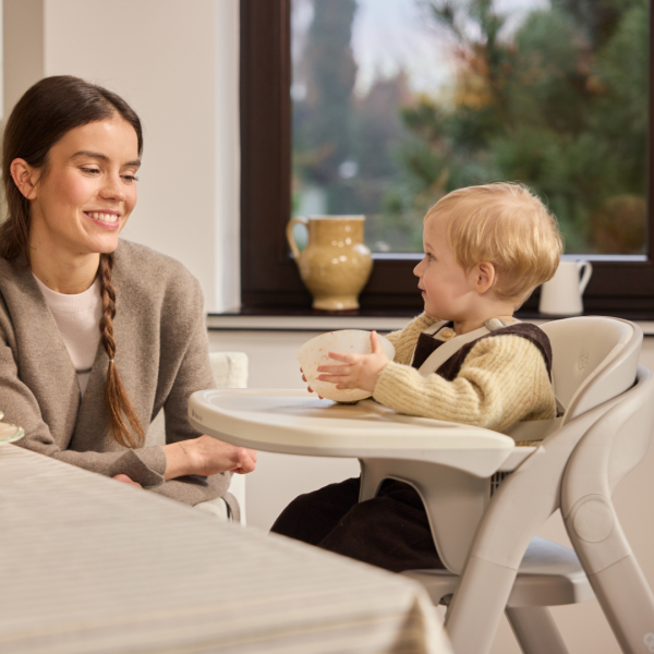 Kinderkraft TINO столче за хранене GRAY